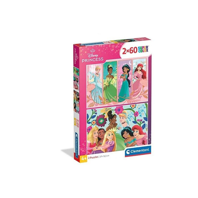 CLE puzzle 2x60 SuperKolor Princess 24824