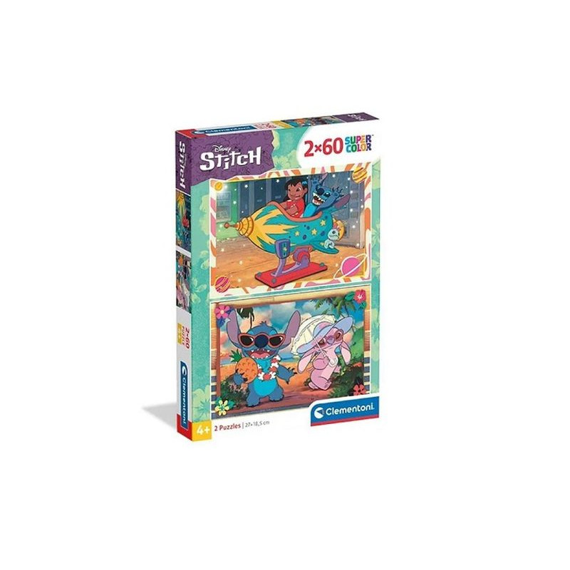 CLE puzzle 2x60 SuperKolor Stitch 24822