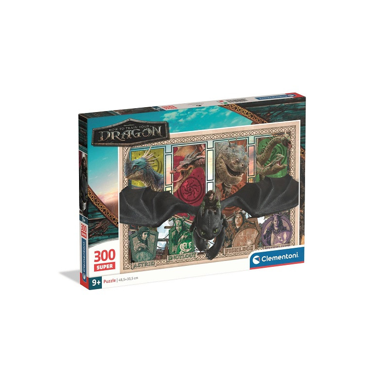 CLE puzzle 300 Super HowToTrainYourDragon 21748