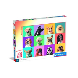 CLE puzzle 300 SuperKolor Funny Faces 21739