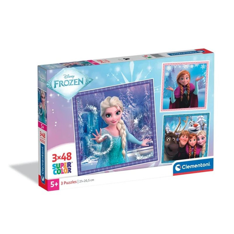 CLE puzzle 3x48 SuperKolor Frozen 25021