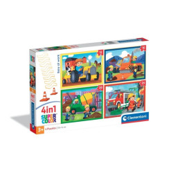 CLE puzzle 4w1 SuperKolor Busy at Work 21741