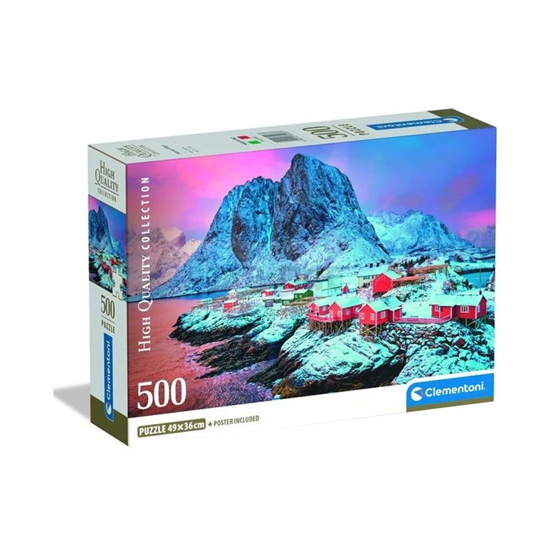 CLE puzzle 500 Compact Hamnoy Village 35587