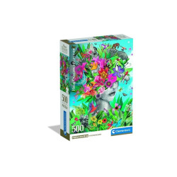 CLE puzzle 500 Compact Head in the Jungle 35600