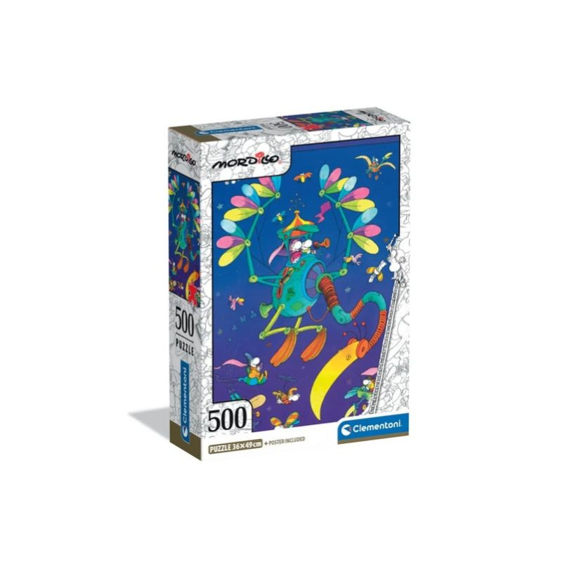 CLE puzzle 500 Compact Mordillo The Journey 35594