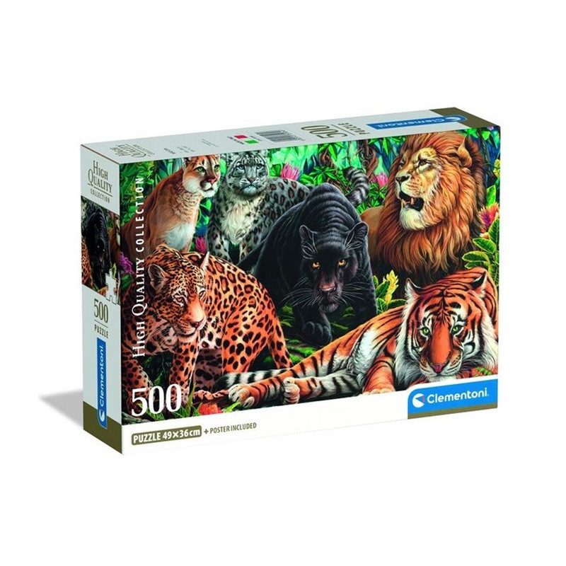 CLE puzzle 500 Compact Wild Cats 35584