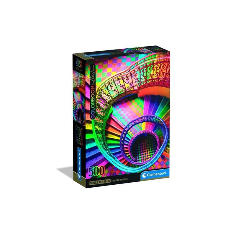 CLE puzzle 500 CompactColorBoom Stairs 35591
