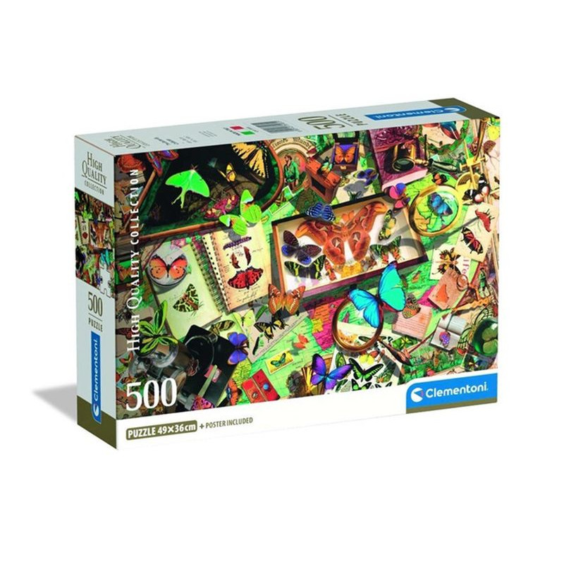 CLE puzzle 500 CompactTheButterflyCollector 35581