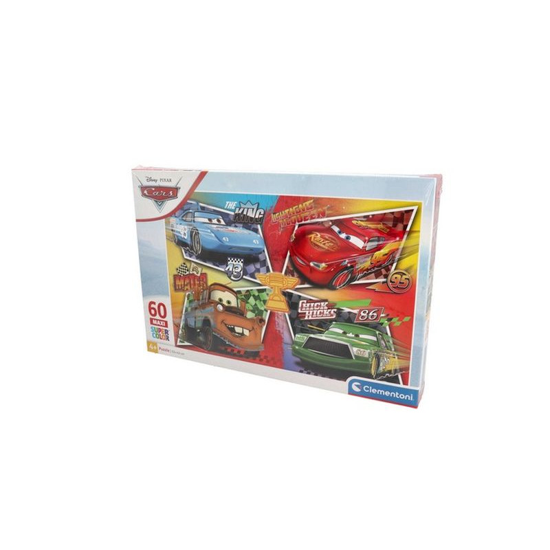 CLE puzzle 60 maxi SuperKolor Cars 26332