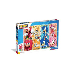 CLE puzzle 60 maxi SuperKolor Sonic 26073