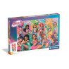CLE puzzle 60 maxi SuperKolor Winx 26301
