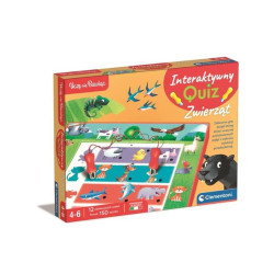 CLE Uczę się bawiąc! Interakt.quiz Zwierzęta 50942