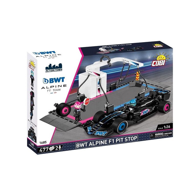 COBI ACTION TOWN BWT Alpine F1 PitStop 477kl 1685