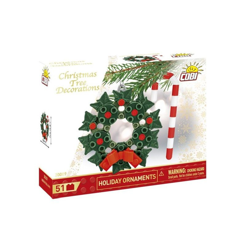 COBI CHRISTMAS Holiday ornaments 45kl 20009