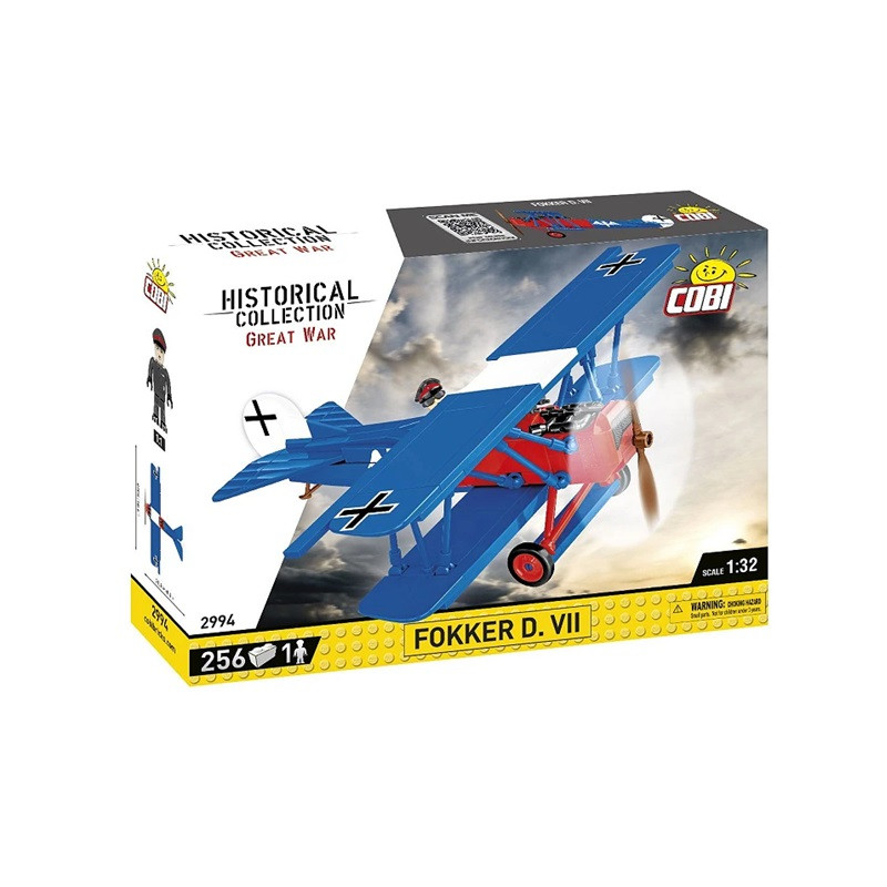 COBI HC GREAT WAR Fokker D.VII 256kl 2994