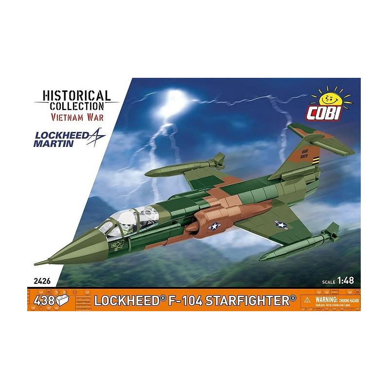 COBI HC VietnamWar LockheedF-104 Starf..430kl 2426