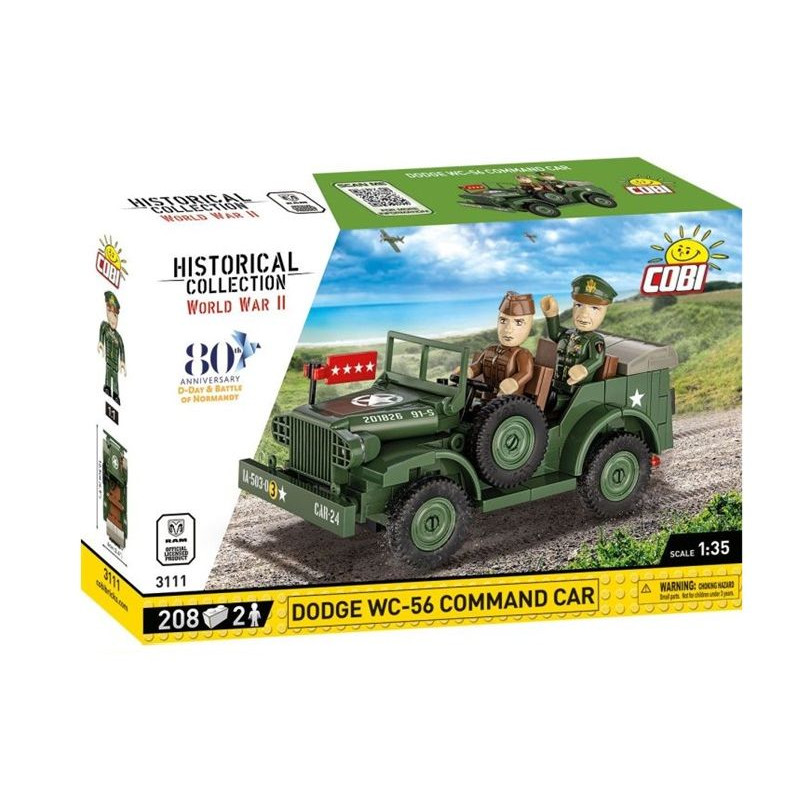 COBI HC WWII Dodge WC-56 Command Car 208kl 3111