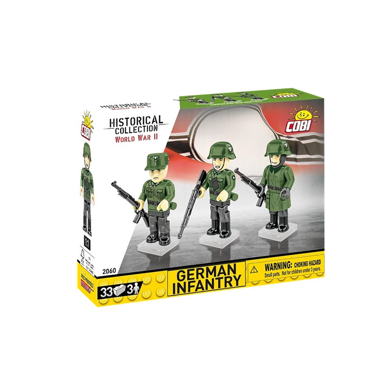 COBI HC WWII German Infantry 33kl/3fig 2060