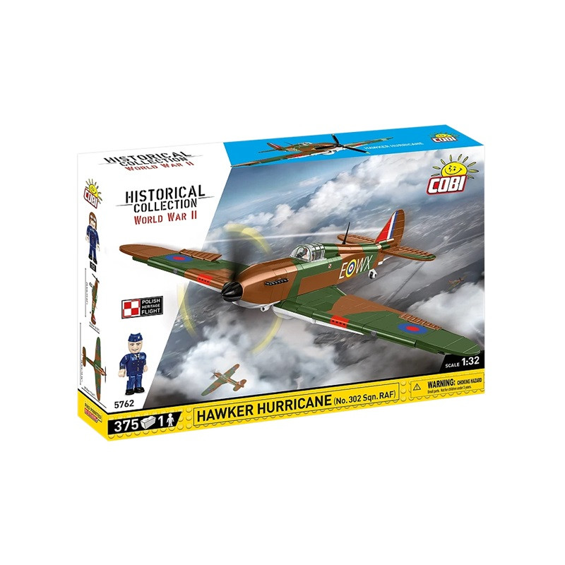 COBI HC WWII Hawker Hurricane NO 302 375kl 5762