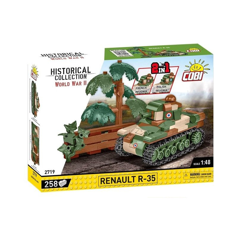 COBI HC WWII Renault R-35 258kl 2719
