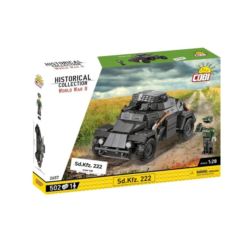 COBI HC WWII SD.KFZ.222 502kl 2657