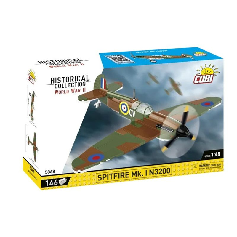 COBI HC WWII Spitfire MK.I N3200 IWM 146kl 5868