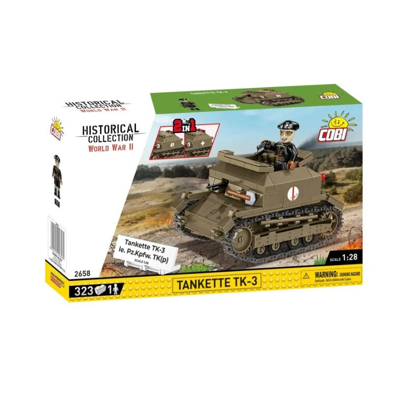 COBI HC WWII Tankette TK-3 323kl 2658