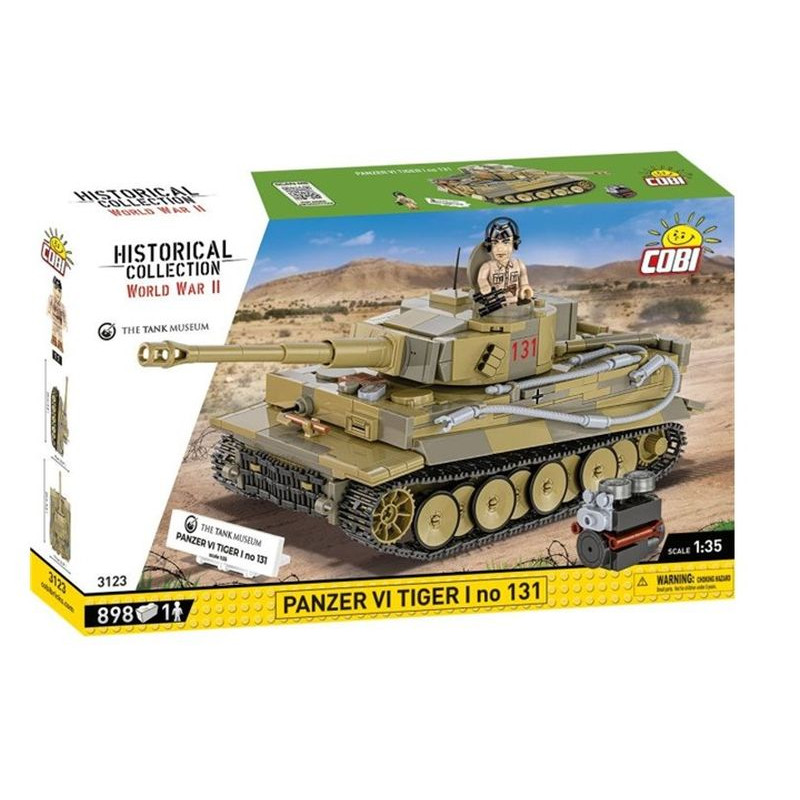 COBI HC WWII Tiger I No.131 896kl 3123