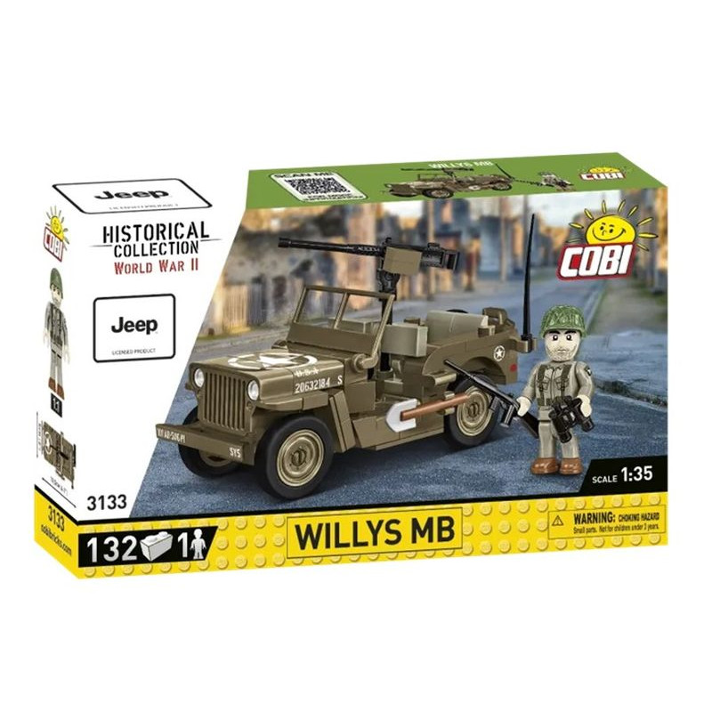 COBI HC WWII Willys MB 132kl 3133