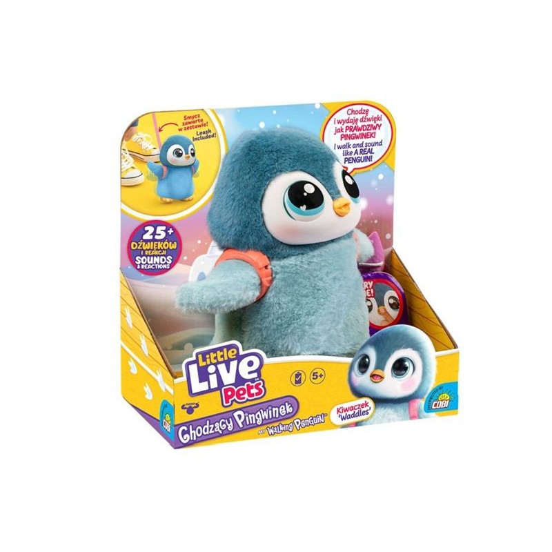 COBI LITTLE LIVE PETS Chodzący pingwinek 26535