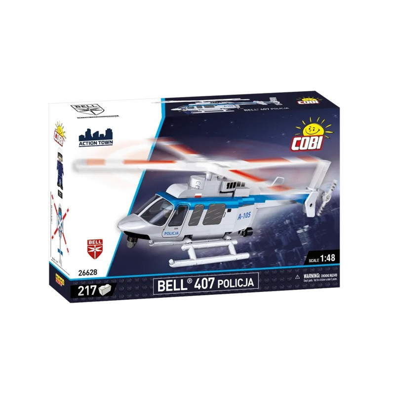 COBI Samoloty cywilne BELL 407 Policja 217kl 26628