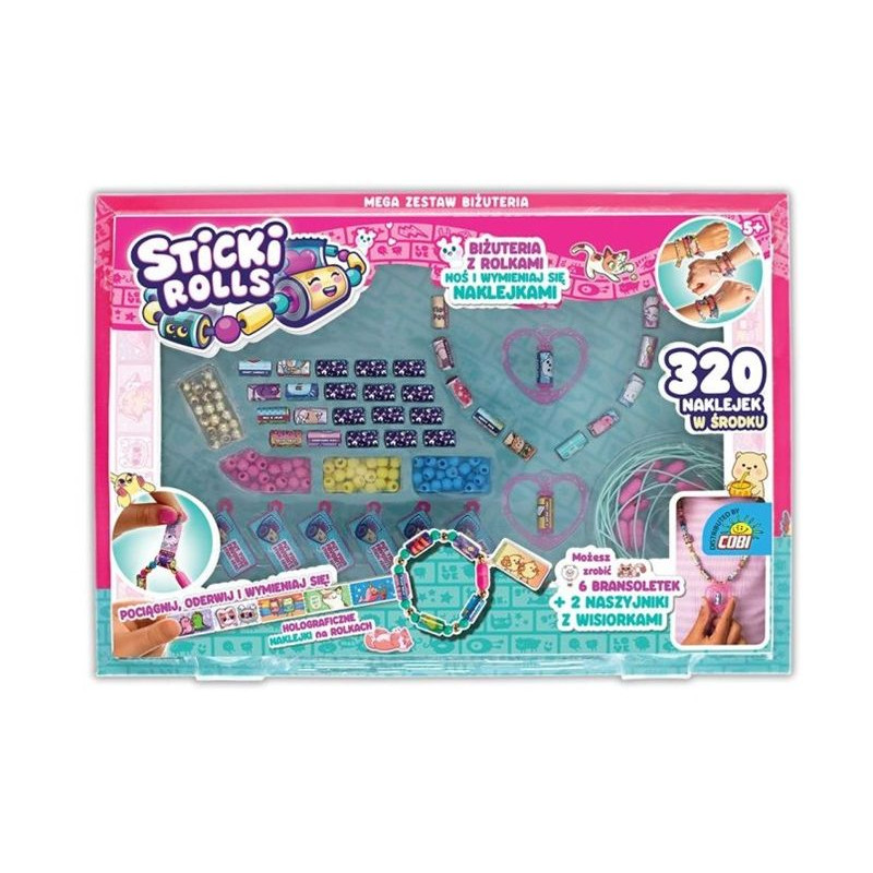COBI STICKI ROLLS mega zest biżuterii SR300 00467