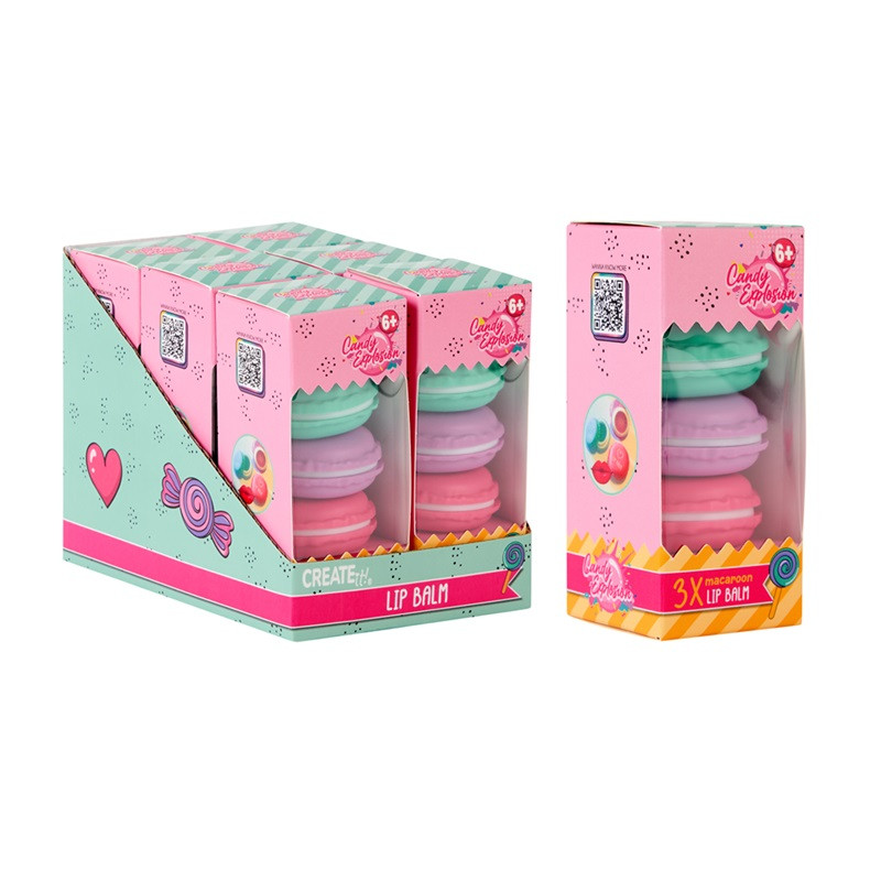 CREATE IT! Candy bals.d/ust makaroniki 3szt 884844