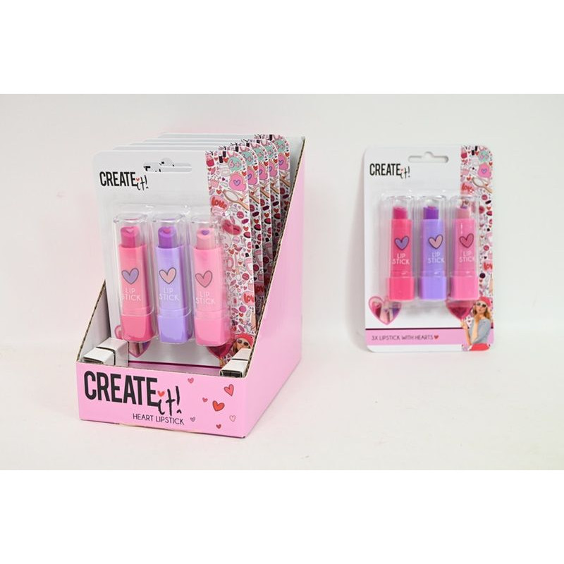 CREATE IT! love_heart szminka 3-pak 84597 18181