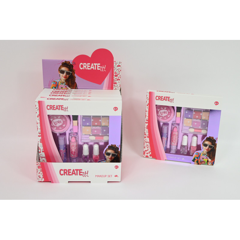 CREATE IT! make-up zestaw róż/turkus 884502 /6