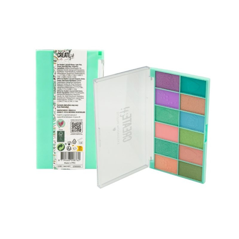 CREATE IT! paleta cieni d/powiek ziel 84518C 08762