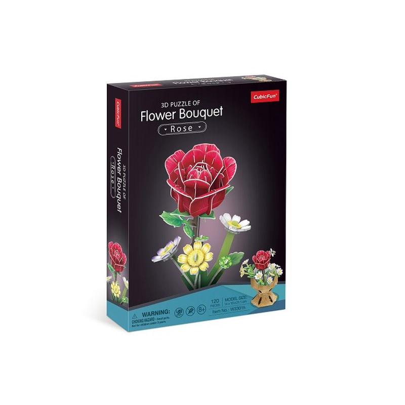 Cubic Fun bukiet kwiatów róże W3301H 33013