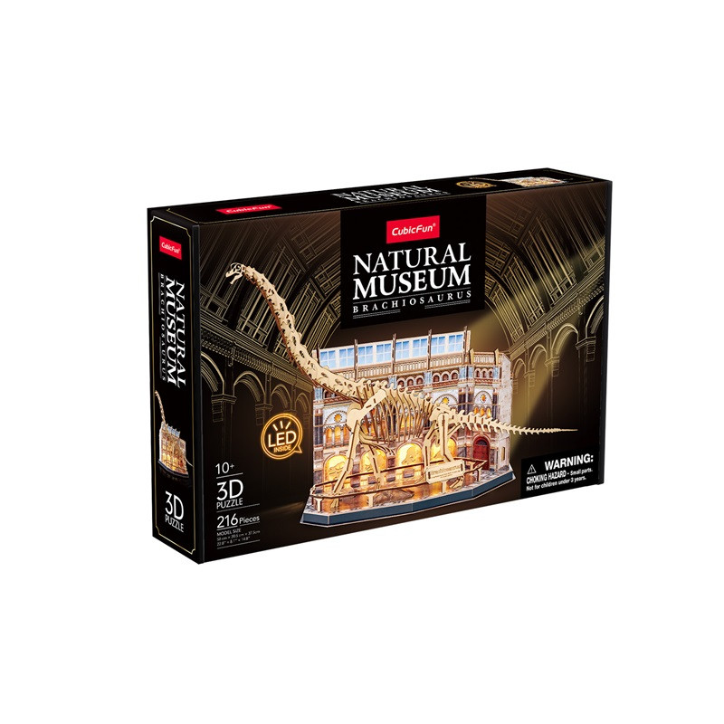 Cubic Fun puzzle 3D Led NatMus.Brachiozaur 05447