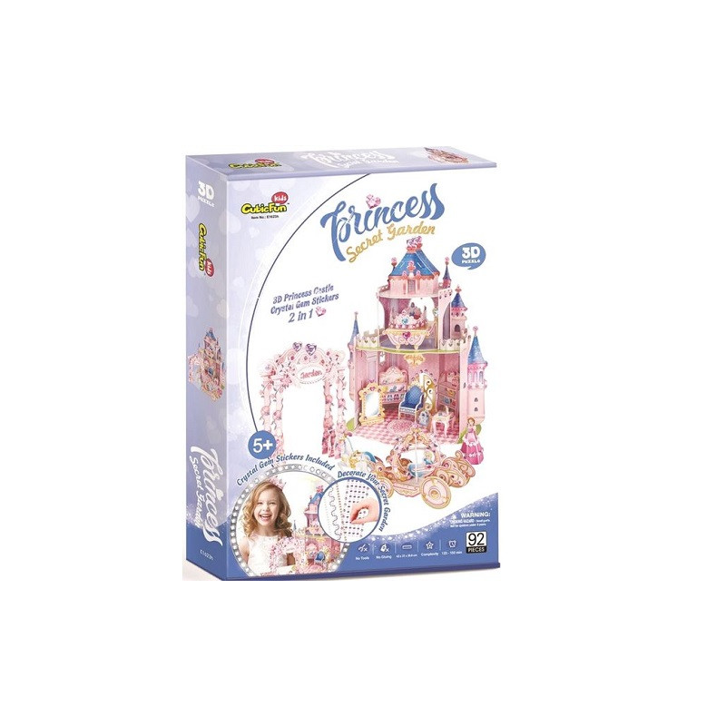 Cubic Fun puzzle 3D Princess Secret garden 16238