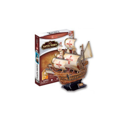 Cubic Fun puzzle 3D Żaglowiec SantaMaria 40080