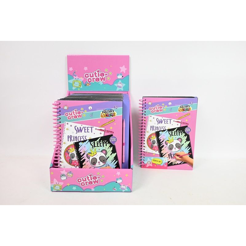 CUTIE CREW zdrapywanka ScratchBook CC60352 17450