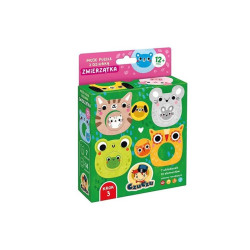 CzuCzu Moje puzzle z dziurką Zwierzątka 12m+ 93761