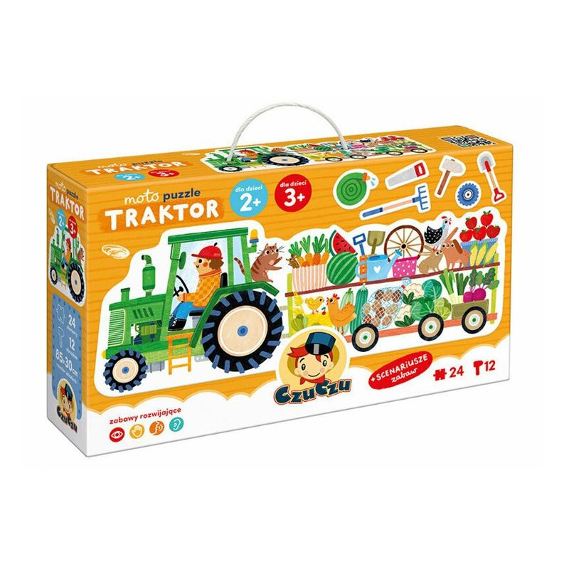 CzuCzu moto puzzle Traktor 93211