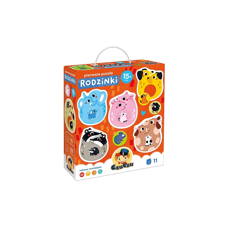 Czuczu Pierwsze puzzle Rodzinki 94065