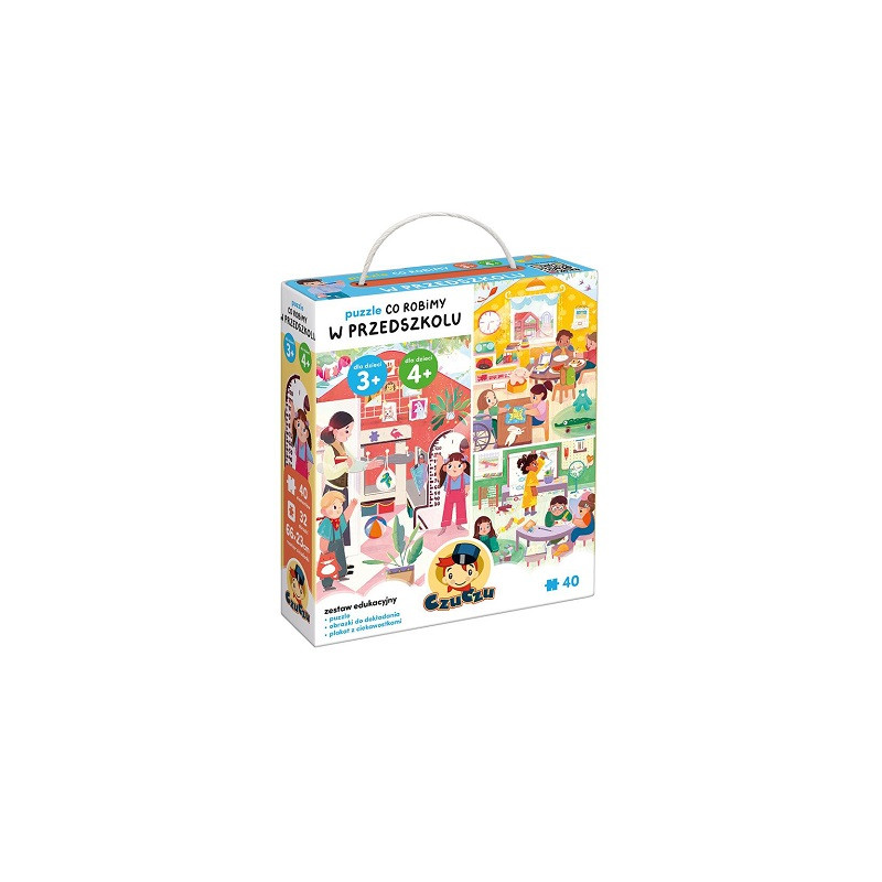 CzuCzu Puzzle Co robimy w przedszkolu 94027