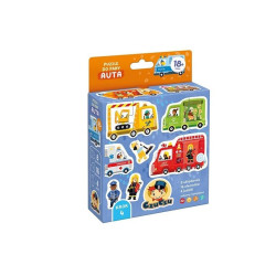 CzuCzu Puzzle do pary Auta 18m+ 93778
