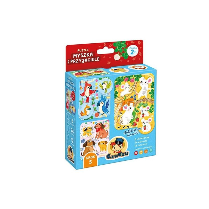 CzuCzu Puzzle Myszka i przyjaciele 2+ 93792