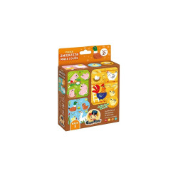 CzuCzu puzzle Zwierzęta małe i duże 94164