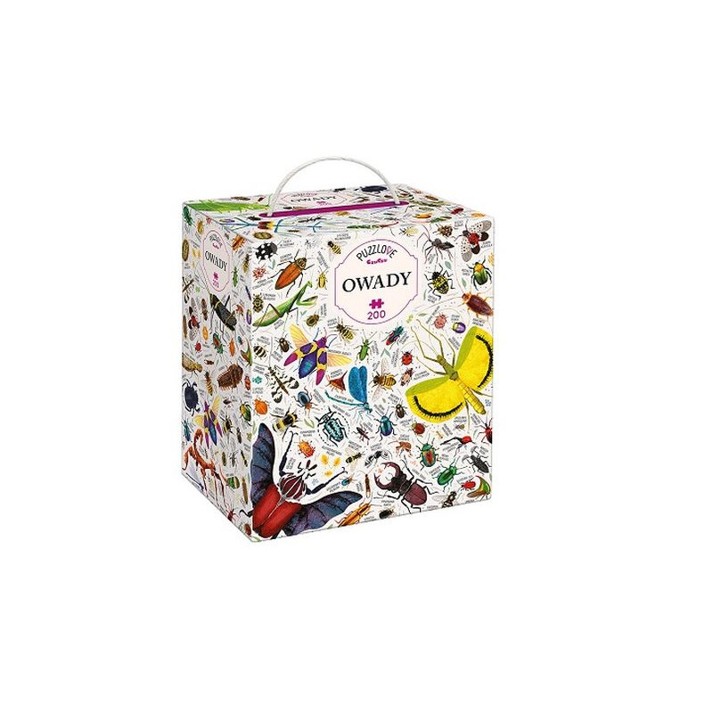 CzuCzu Puzzlove Owady 200el puzzle rodz.93631