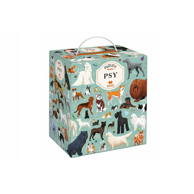 CzuCzu Puzzlove psy 1000el 93228
